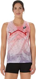 Asics Metaspeed tank top Red Woman