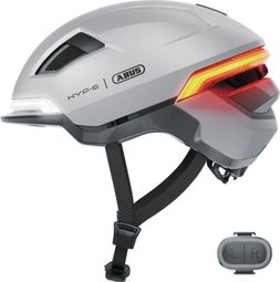 Casco Abus HYP-E Gleam Silver City