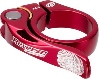 Collier de Selle Reverse Long Life 34.9 mm Rouge