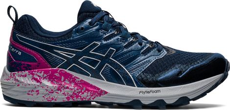 Chaussures de running Asics Gel Trabuco Terra Bleu Rose Femme