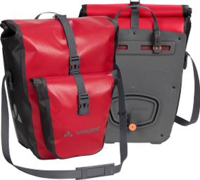 Bolsa trasera de bicicleta (par) vaude aqua back plus red