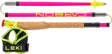 Leki Ultratrail Fx One Pink 3-Strand Folding Poles