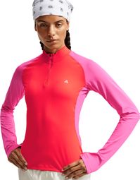 Nike ACG Wildsee Women's 1/4-Zip Top - Red/Pink