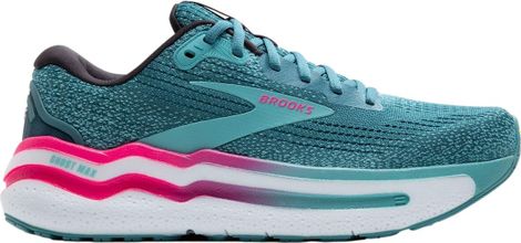 Chaussures Running Brooks Ghost Max 2 Bleu/Rose Femme