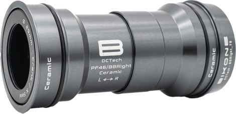 Eje de pedalier Bikone DCTech BBRight Ceramic Sram DUB Gris