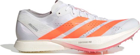 Zapatillas de atletismo adidas Adizero Avanti Blanco/Naranja Unisex