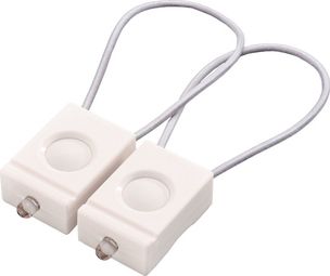 BOOKMAN kit éclairage avant + arrière USB Blanc