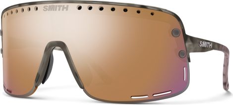 Lunettes Smith Ultralite Matte Salt Haze / ChromaPop Gold Mirror