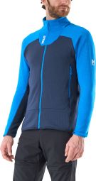 Forro polar Millet Kamet Grid azul para hombre