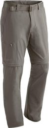 Maier Sports Tajo Regular Convertible Pants Brown Men