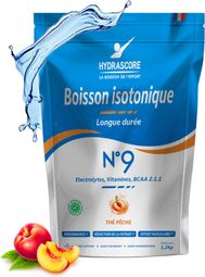 Hydrascore Isotonic Drink N°9 - Peach Tea - 1.2kg
