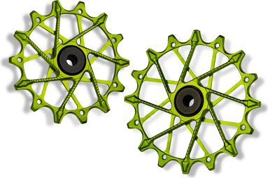 Garbaruk Schaltwerksrollen für Sram GX/XO/XX Eagle 12v Grün
