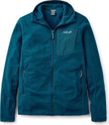 RAB Tecton Hoody fleece, blauw, heren 