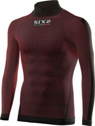SixsTS3 Long Sleeve Jersey Zwart / Rood