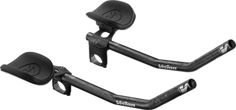 Vision TriMax Carbon Clip-on J-Bend Nero