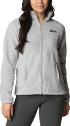 Women's Fleece Jacket Columbia Benton Springs Full Zip Grey