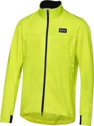 Veste Manches Longues Gore Wear Everyday Jaune Fluo — vue 2