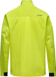 Veste Manches Longues Gore Wear Everyday Jaune Fluo — vue 3