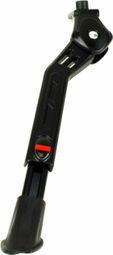 Béquille de vélo réglable Aluminium Noir