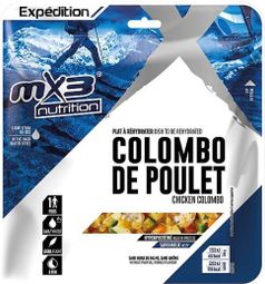 Gefriergetrocknete Mahlzeit MX3 Colombo vom Huhn 150g