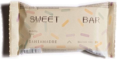 Santa Madre Sweet Bar Birthday Cake Energy Bar - 60g