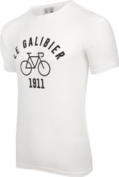 LeBram & Sport Epoque Kurzarm T-Shirt Le Galibier Marshmallow / Weiß