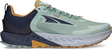 Chaussures Trail Altra Timp 5 Vert/Bleu Homme