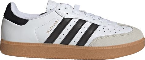 Zapatillas de ciclismo adidas Velosamba Leather Blanco/Negro Unisex