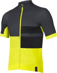 Endura FS260 Print Short Sleeve Jersey Geel / Zwart