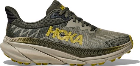 Hoka Challenger 7 Large 2E Khaki Men's Trail Shoes