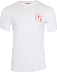 Rubb'r Mountain Addict Kurzarm T-Shirt Weiß