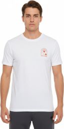 Rubb'r Mountain Addict Kurzarm T-Shirt Weiß