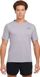 Men's Nike Trail Solar Chase Grey short sleeve jersey