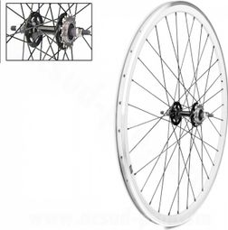 ROUE ARRIERE VELOX 700C FIXIE BLANCHE ALU MOYEU FLIP FLOP