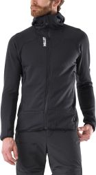 Millet Kamet Grid Hoodie aus Fleece, schwarz, für Herren
