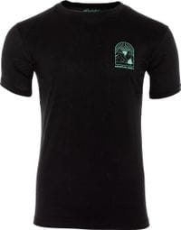 T-shirt manches courtes Rubb'r Mountain addict Noir