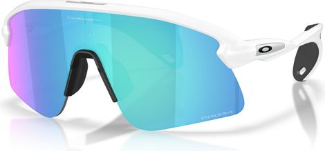 Oakley Stunt Devil S Goggles - Matte White / Prizm Sapphire / Ref : OO9518-04