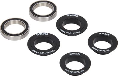 Elvedes Bearing Kit Elvedes 24mm Bottom Bracket