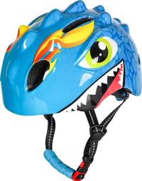 Casque de vélo Garçons Bleu - Dino XS 46/51cm