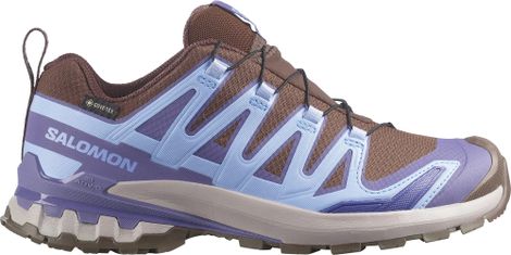 Salomon XA Pro 3D V9 GTX Trail-Schuhe Blau/Braun für Damen