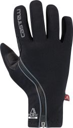 Lange Damenhandschuhe Castelli Espresso 2 Schwarz