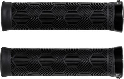 Paire de Grips Bontrager XR Trail Elite Recycled Plastic Noir