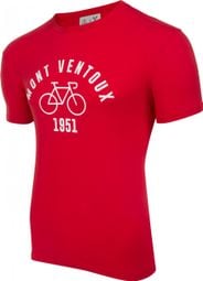 T-Shirt Korte Mouw LeBram & Sport d'Epoque Mont Ventoux Cherry Tomatoe / Rood
