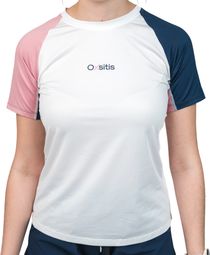 Oxsitis X-Train Dames T-Shirt Korte Mouw Wit/Roze