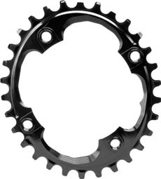 AbsoluteBlack Narrow Wide Oval Chainring 94/4 BCD for Sram 12S Transmissions Black