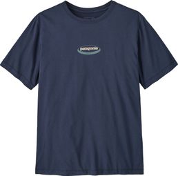 Patagonia '95 Oval Logo Blue Men's Short Sleeve T-Shirt
