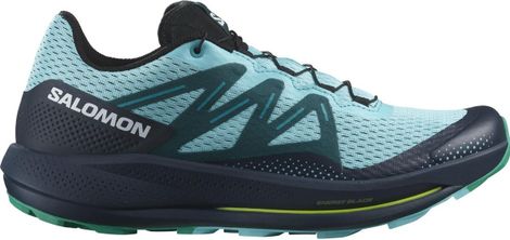 Salomon Pulsar Trail Shoes Blue Green Men's