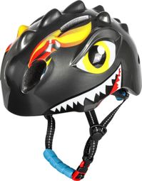 Casque de vélo pour enfants - Noir - Dino XS 46/51cm