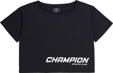 Kurzes T-Shirt Champion Athletic Club Schwarz