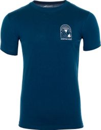 Rubb'r Mountain Addict Kurzarm T-Shirt Marineblau